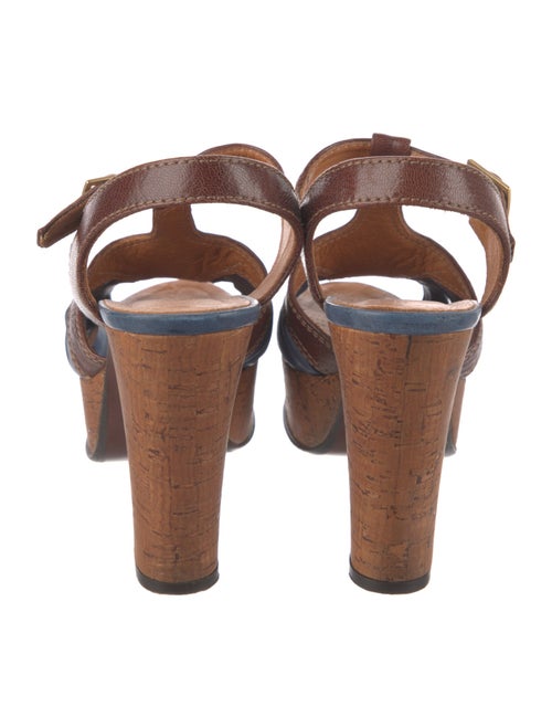 Chie Mihara Leather T-Strap Sandals