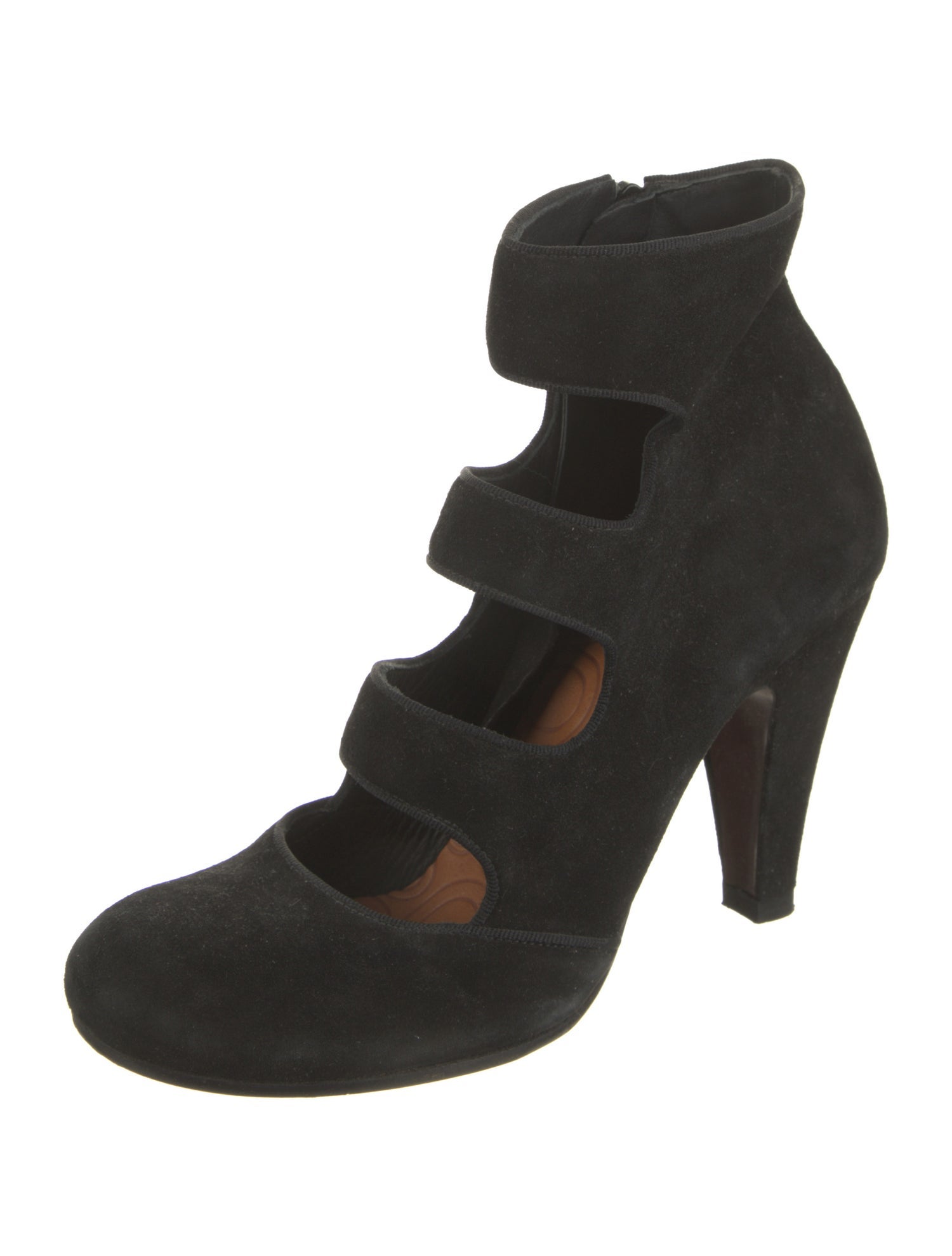 Chie Mihara Suede Lace-Up Boots