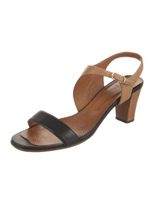 Chie Mihara Leather Slingback Sandals