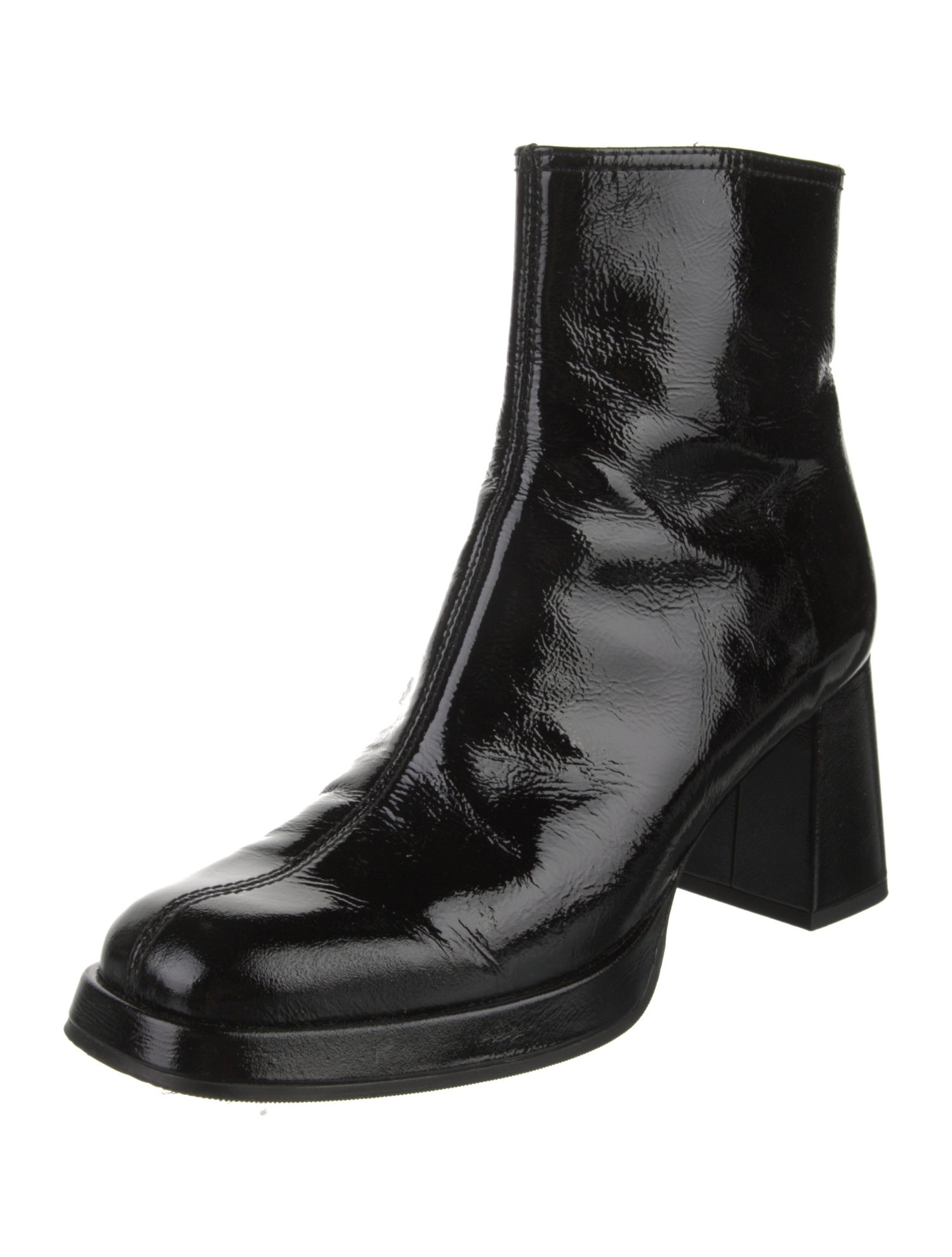 Chie Mihara Patent Leather Boots