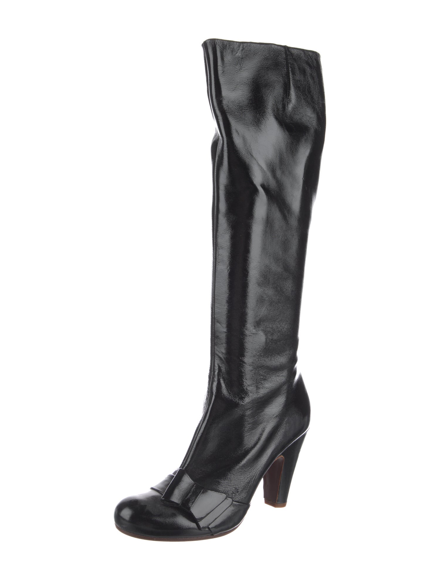 Chie Mihara Patent Leather Boots