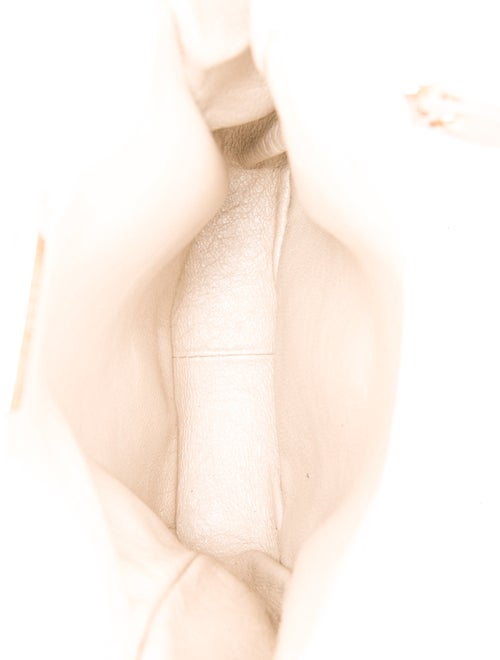 Chie Mihara Ostrich Top Handle Bag