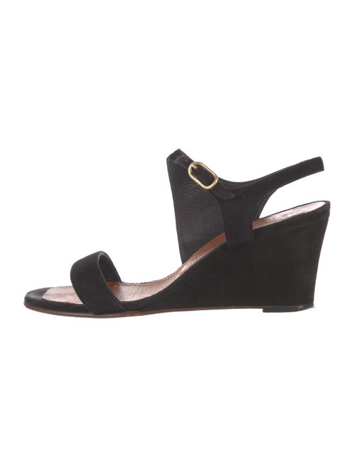 Chie Mihara Suede Slingback Sandals