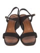 Chie Mihara Suede Slingback Sandals