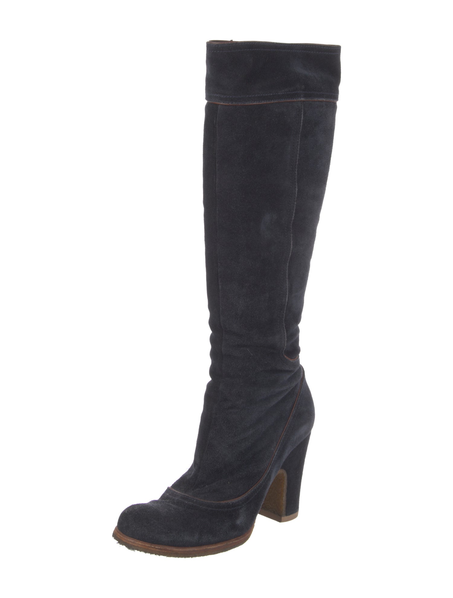 Chie Mihara Suede Sock Boots