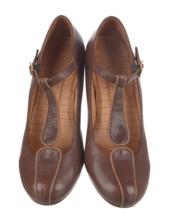 Chie Mihara Leather Flats