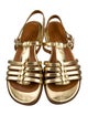 Chie Mihara Leather Slingback Sandals