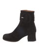 Chie Mihara Suede Bow Accents Boots