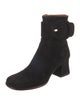 Chie Mihara Suede Bow Accents Boots
