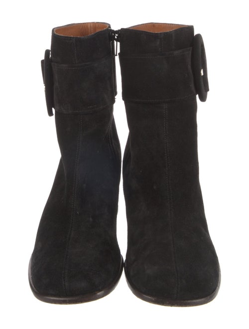 Chie Mihara Suede Bow Accents Boots