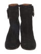 Chie Mihara Suede Bow Accents Boots