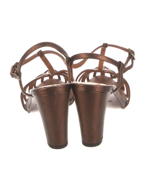 Chie Mihara Leather T-Strap Sandals