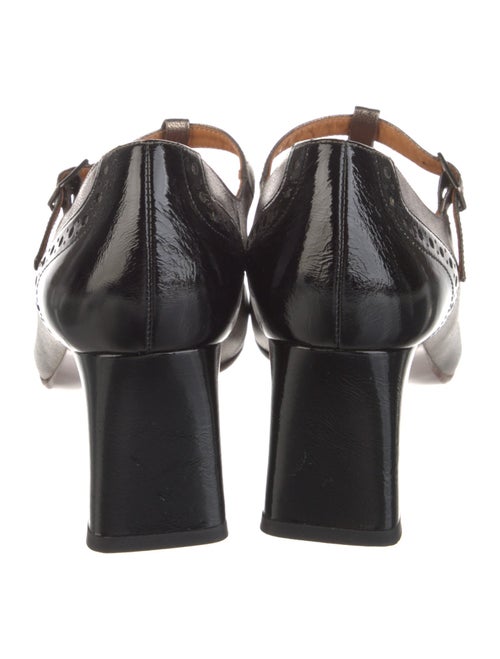 Chie Mihara Leather T-Strap Pumps