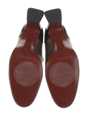 Chie Mihara Leather T-Strap Pumps