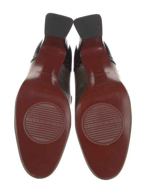 Chie Mihara Leather T-Strap Pumps