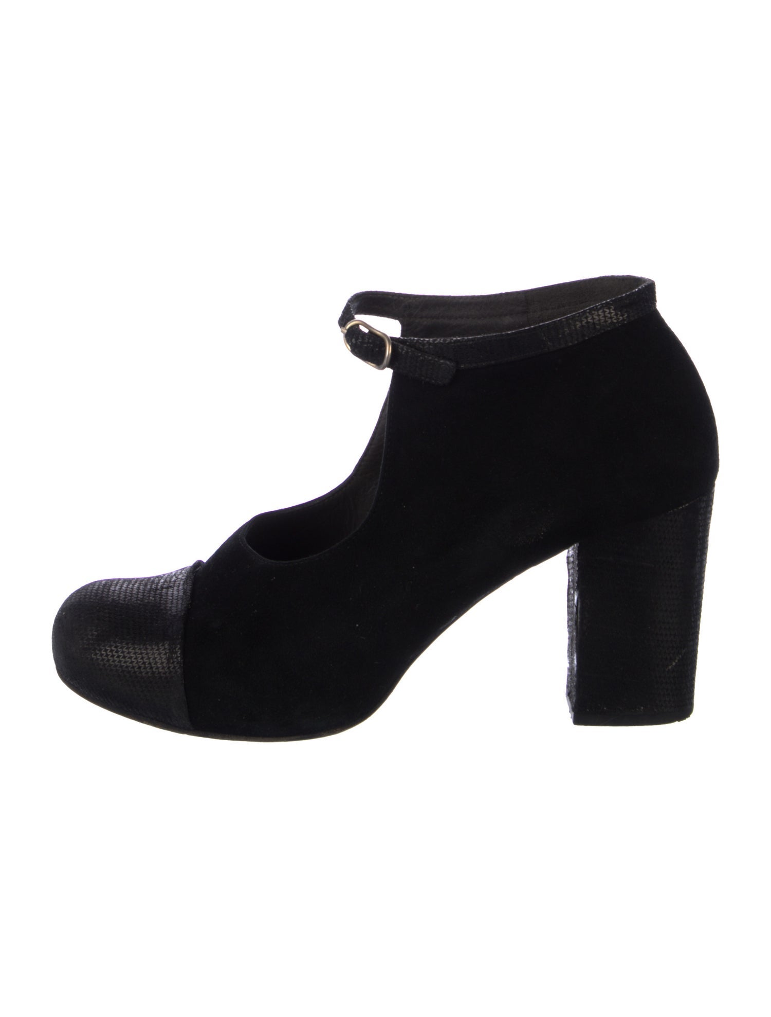 Chie Mihara Suede Pumps