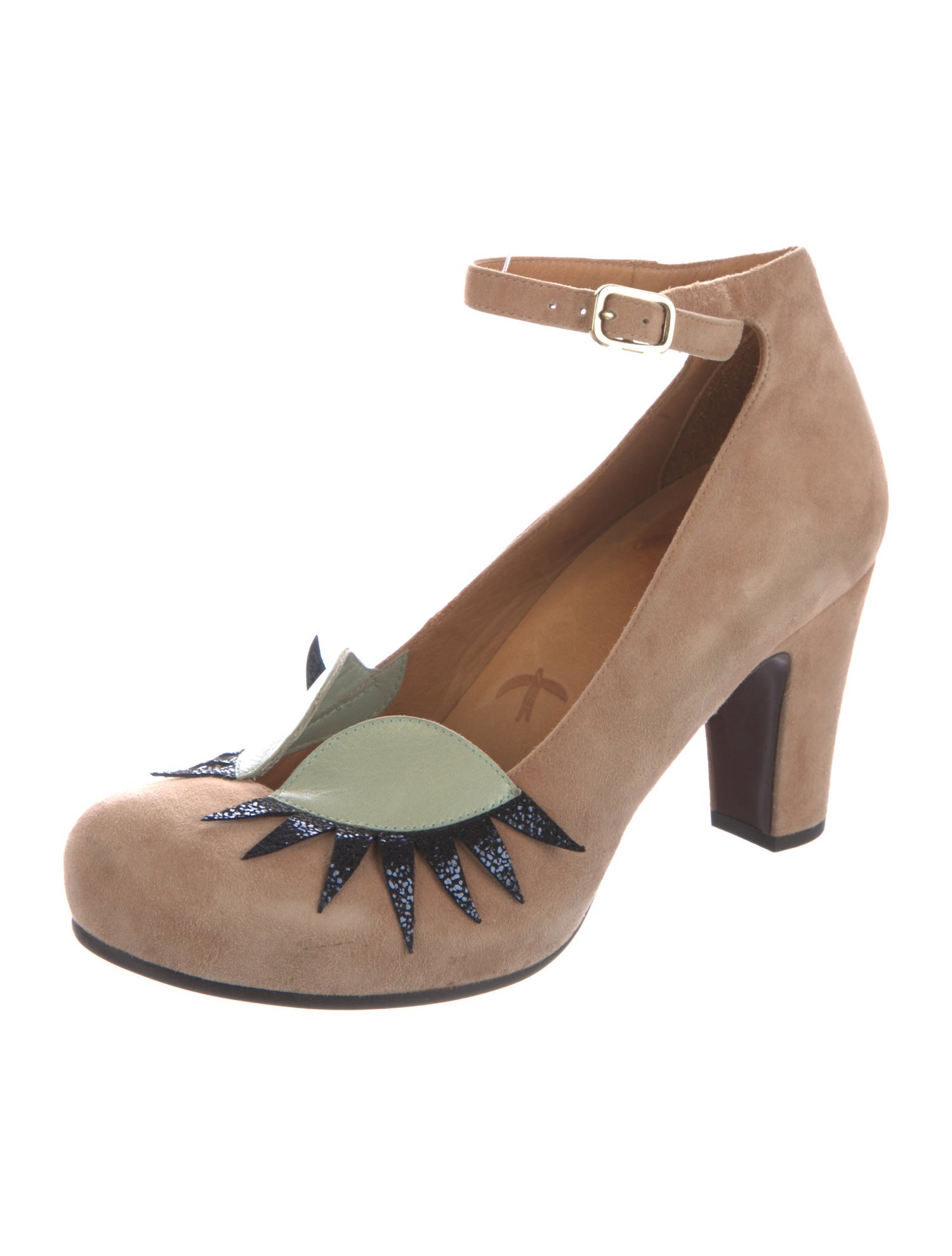 Chie Mihara Suede Pumps