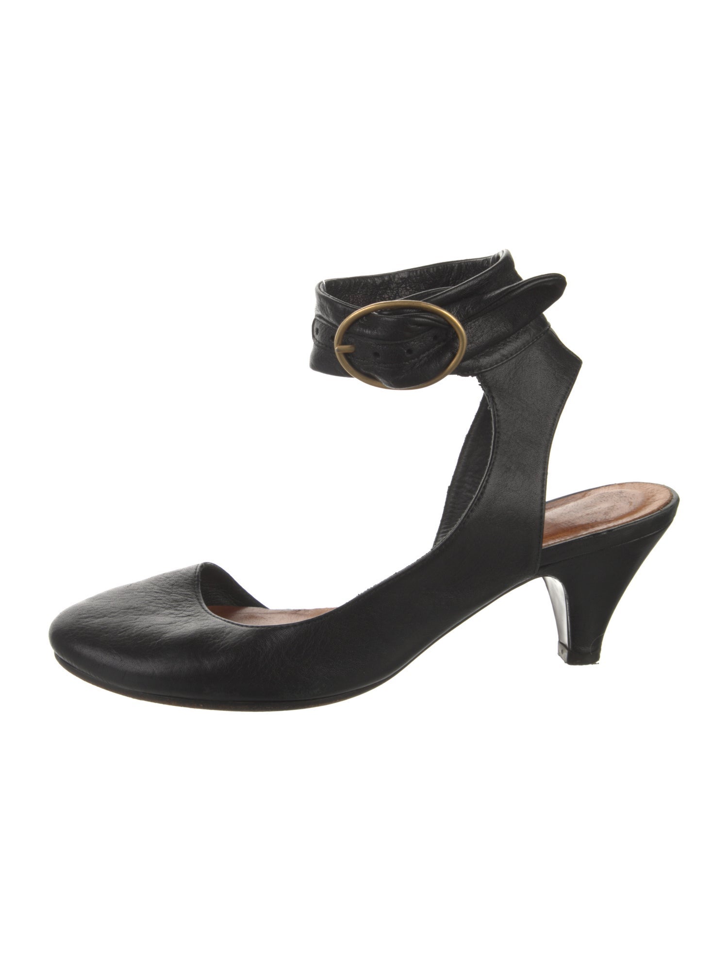 Chie Mihara Leather D'Orsay Pumps