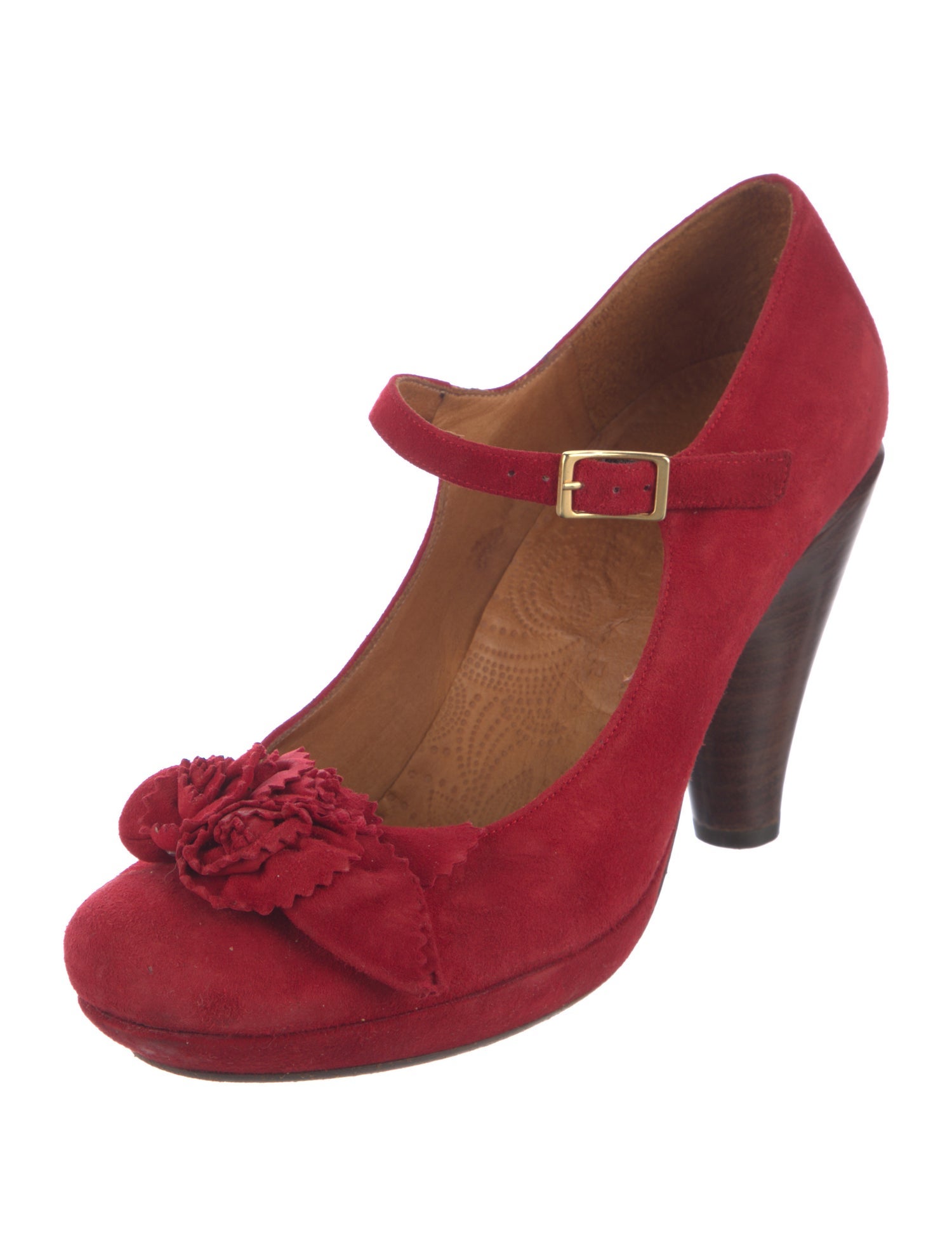 Chie Mihara Suede Pumps