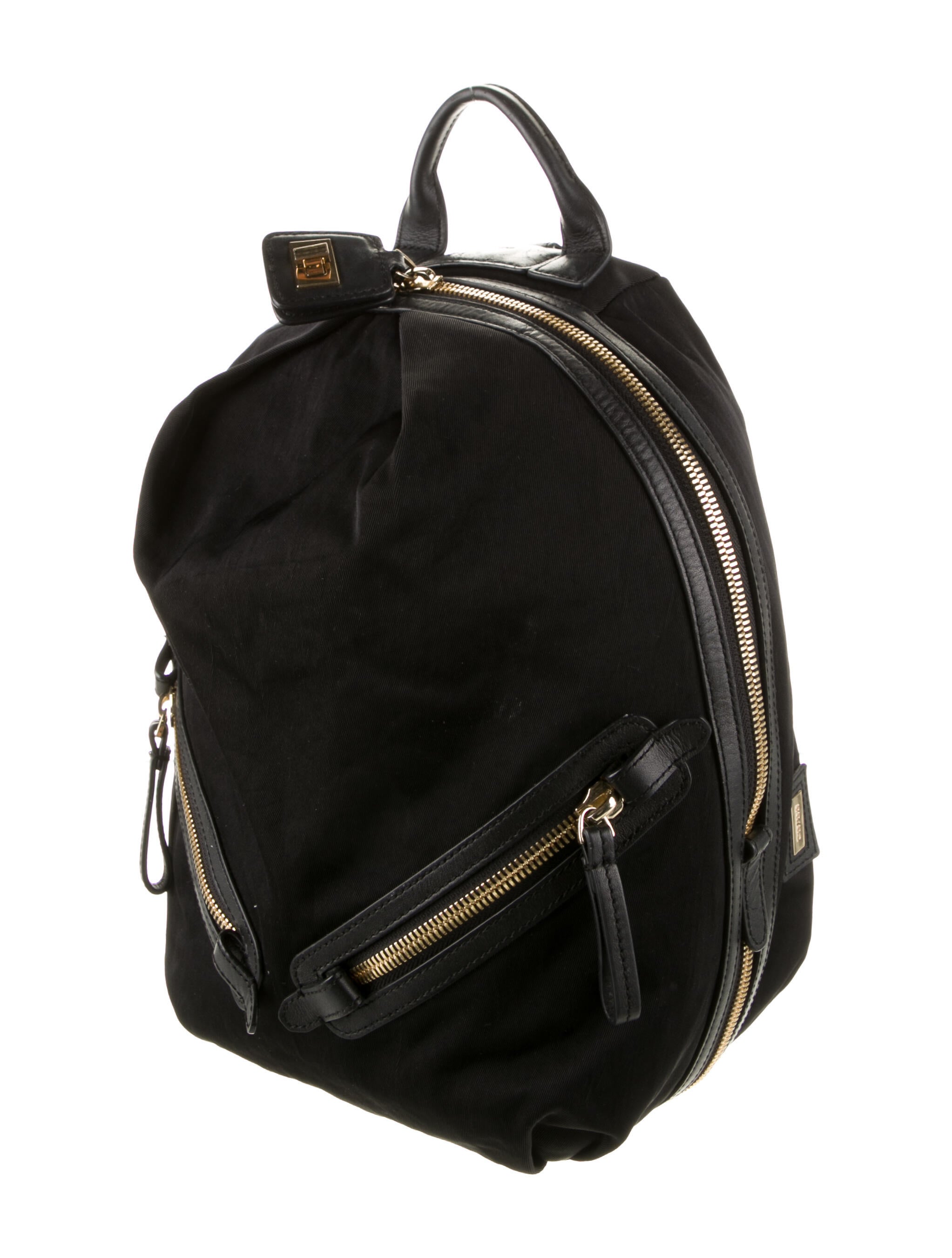 Gucci Nylon Drawstring Backpack Black Backpacks, Handbags GUC197862