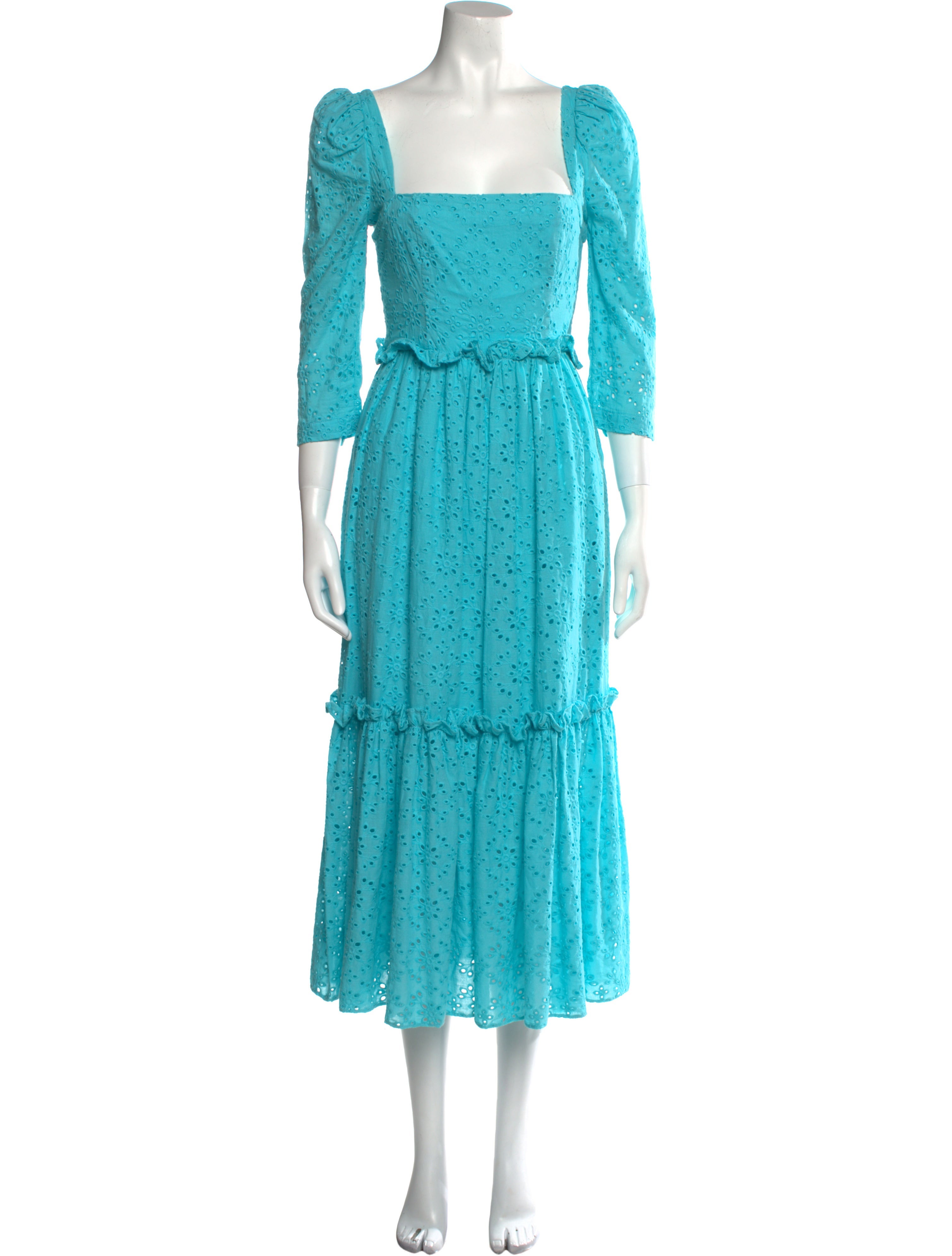 Cara Cara Square Neckline Long Dress w/ Tags