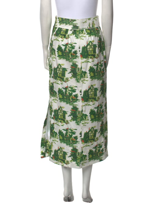 Cara Cara Floral Print Midi Length Skirt