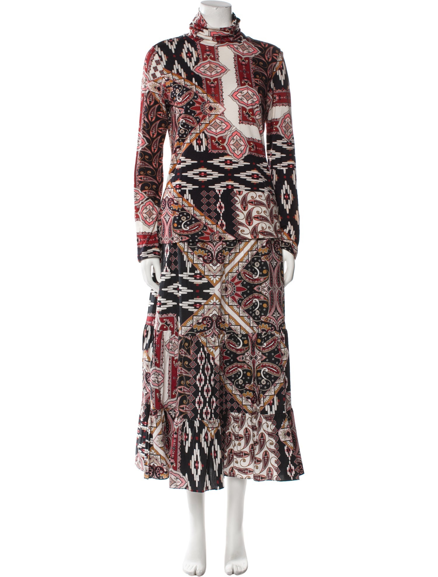 Cara Cara Printed Skirt Set