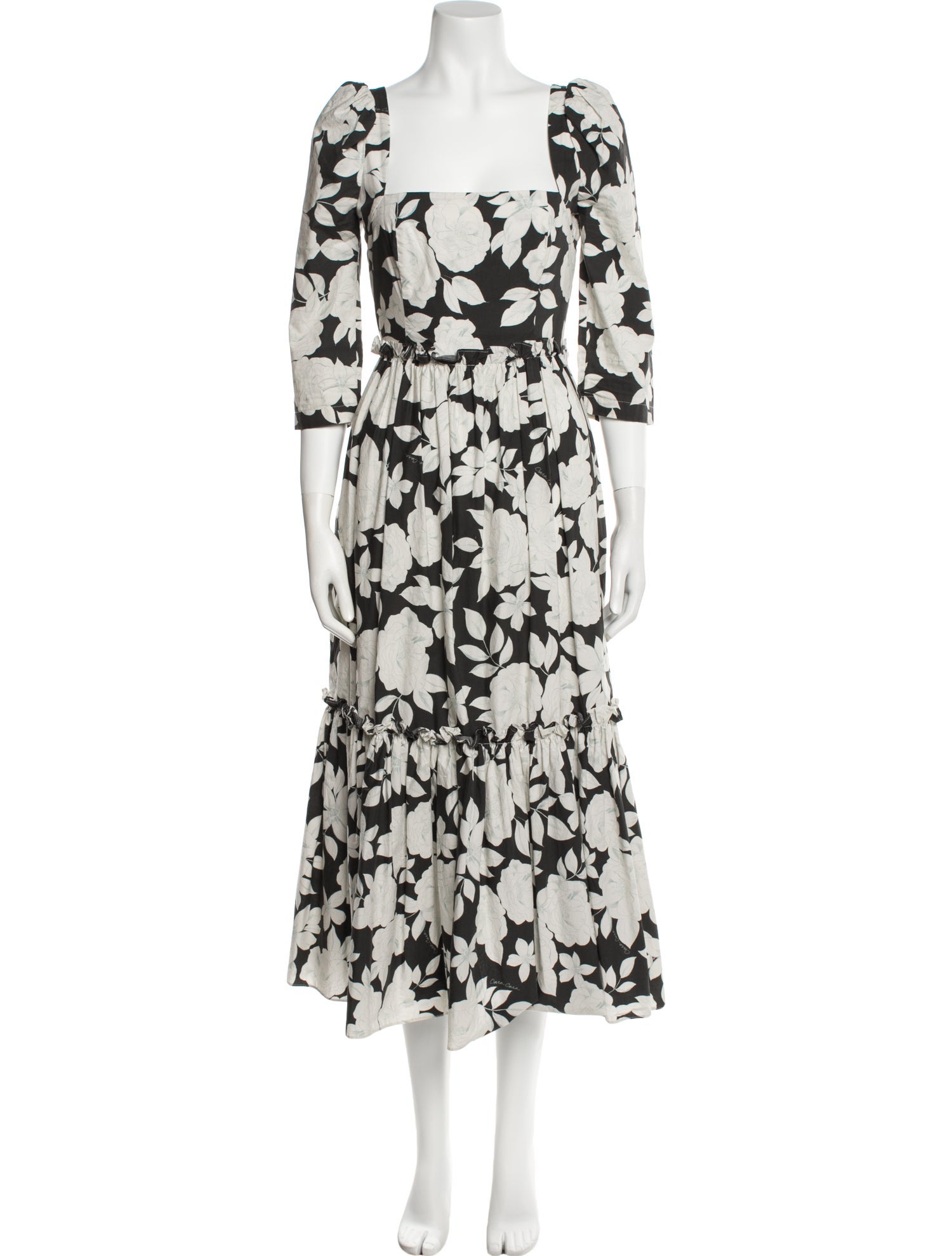 Cara Cara Floral Print Long Dress
