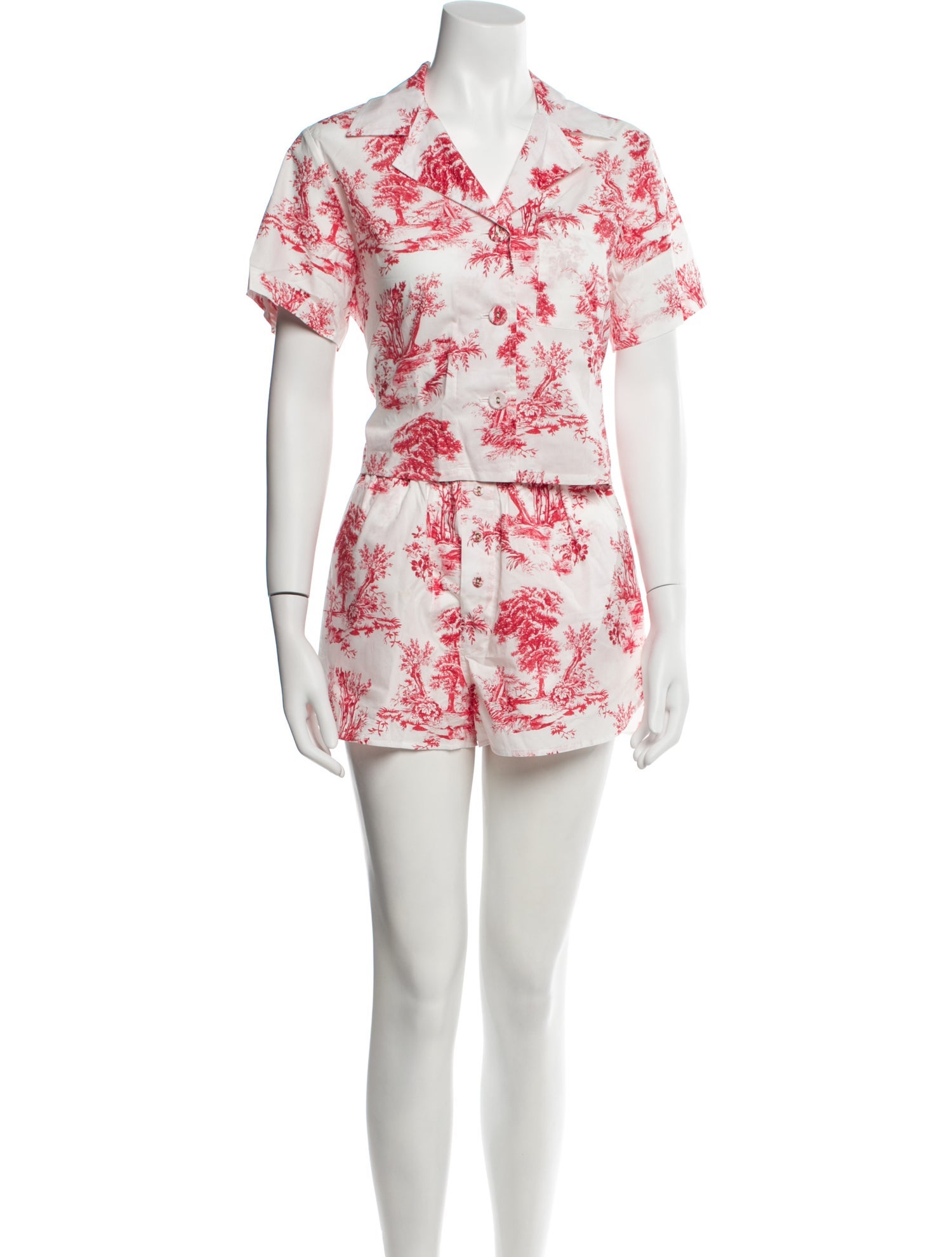 Cara Cara Floral Print Pantsuit