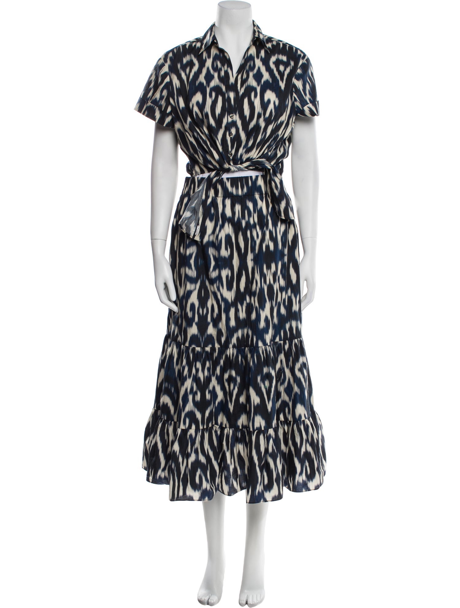 Cara Cara Printed Skirt Set