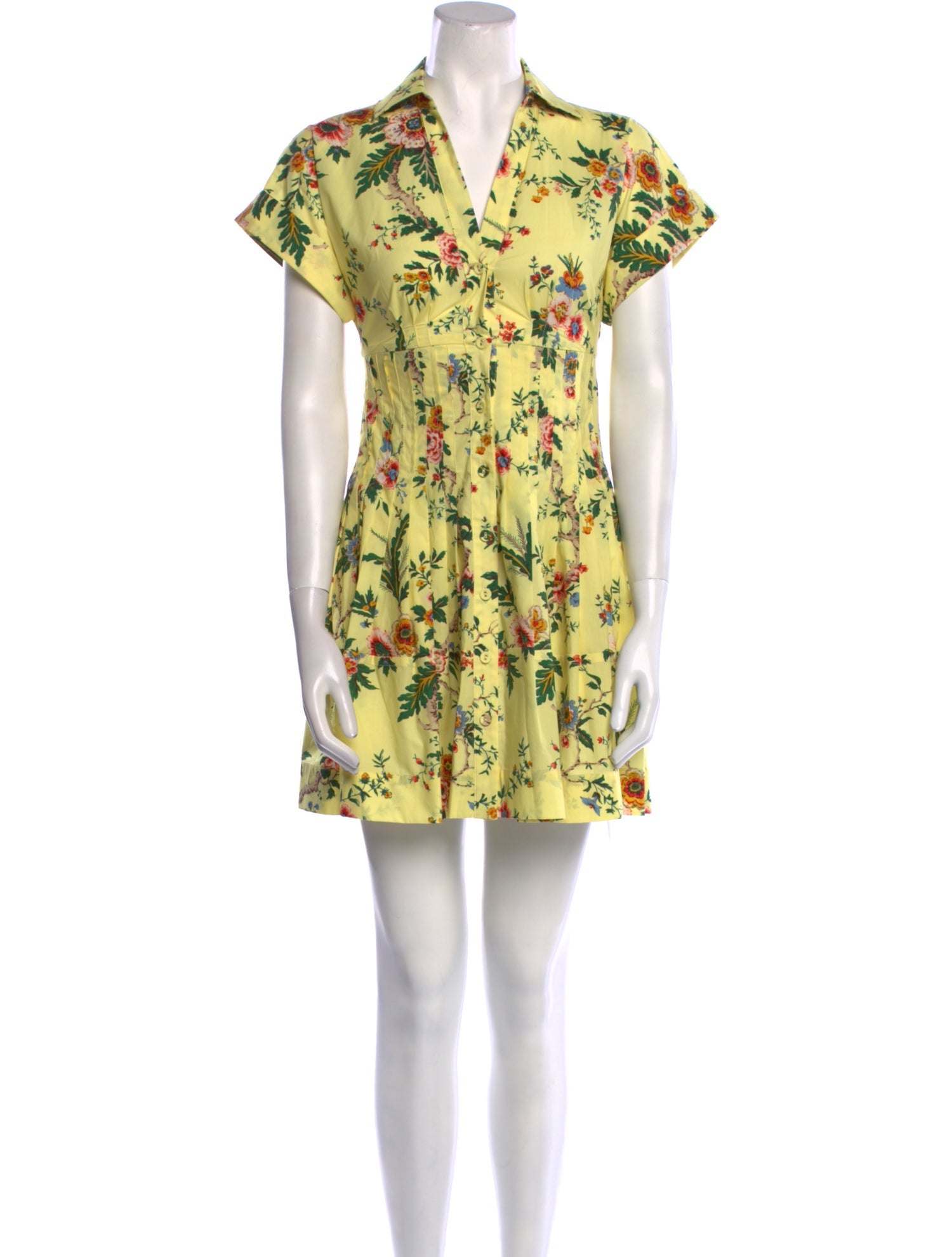 Cara Cara Floral Print Mini Dress w/ Tags