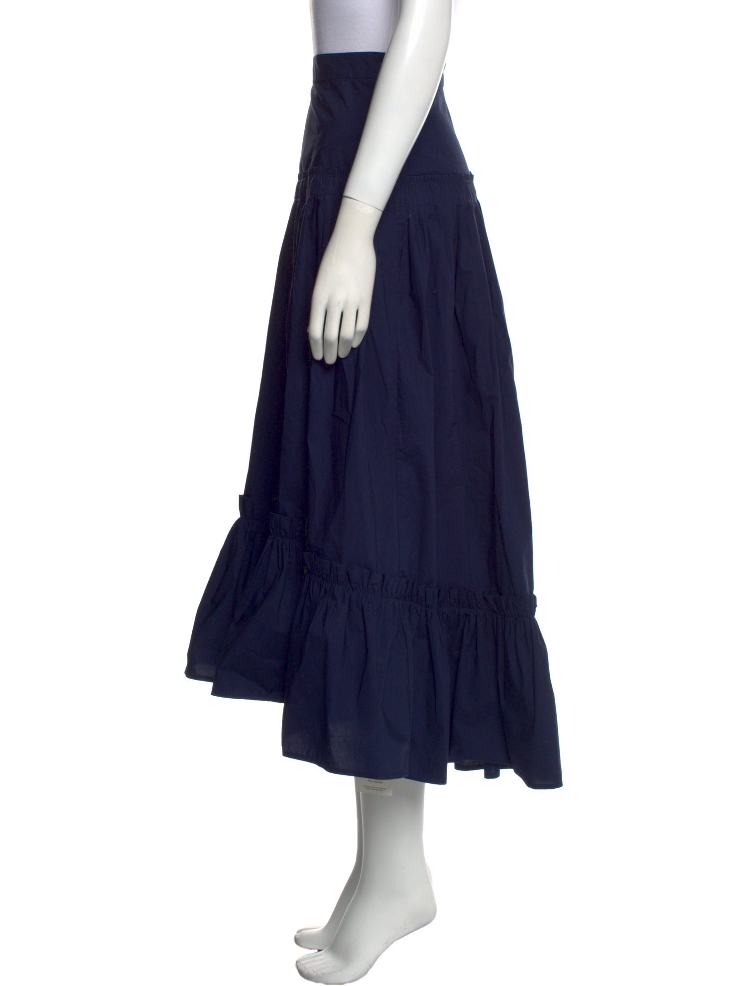 Cara Cara Ruffle Embellishment Knee-Length Skirt