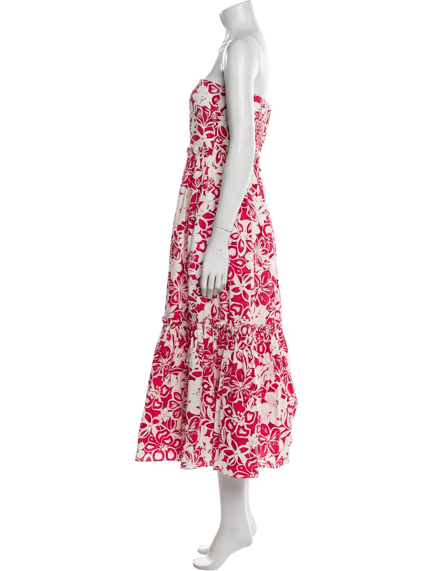 Cara Cara Floral Print Midi Length Dress