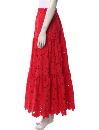 Cara Cara Floral Print Long Skirt