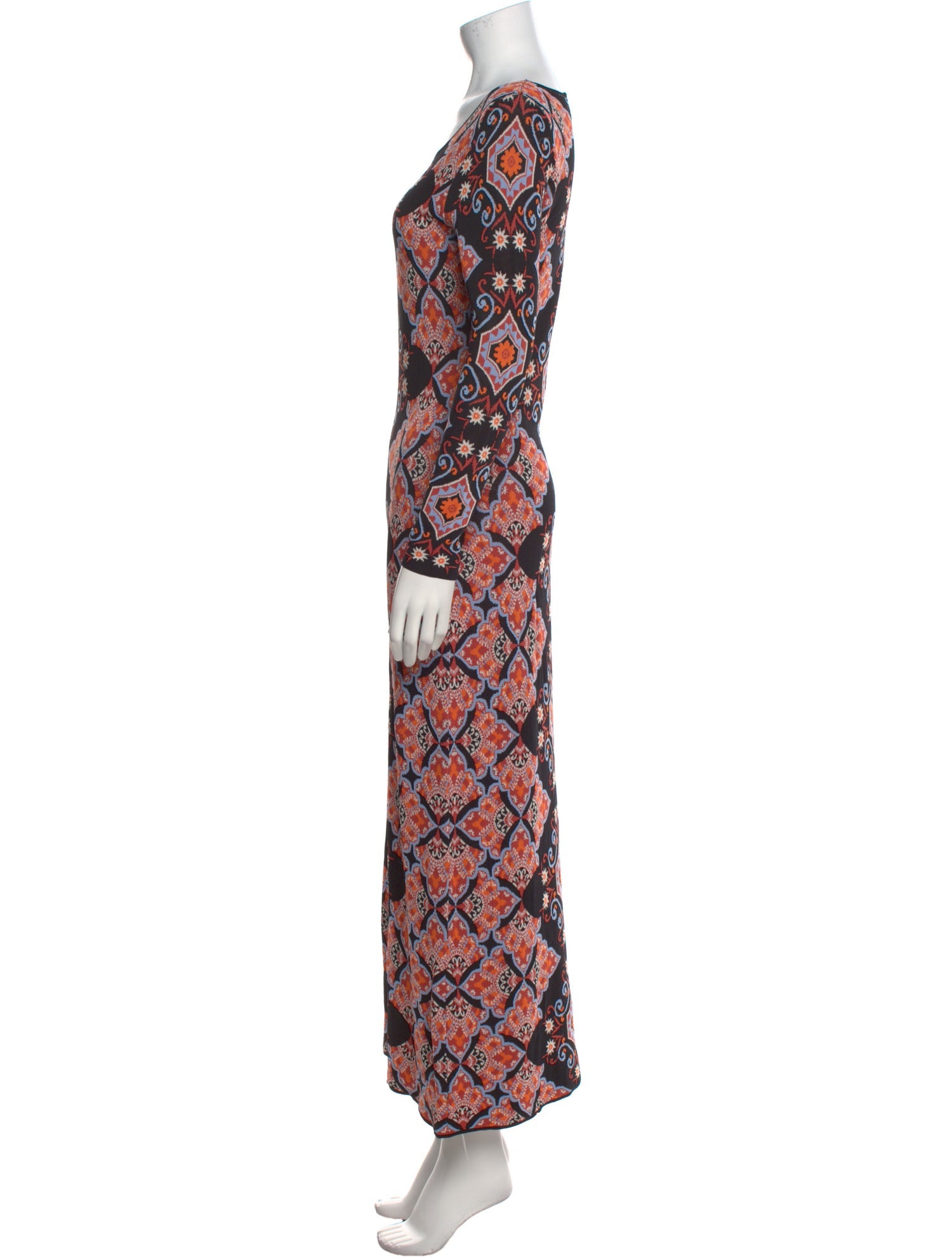 Cara Cara Printed Long Dress