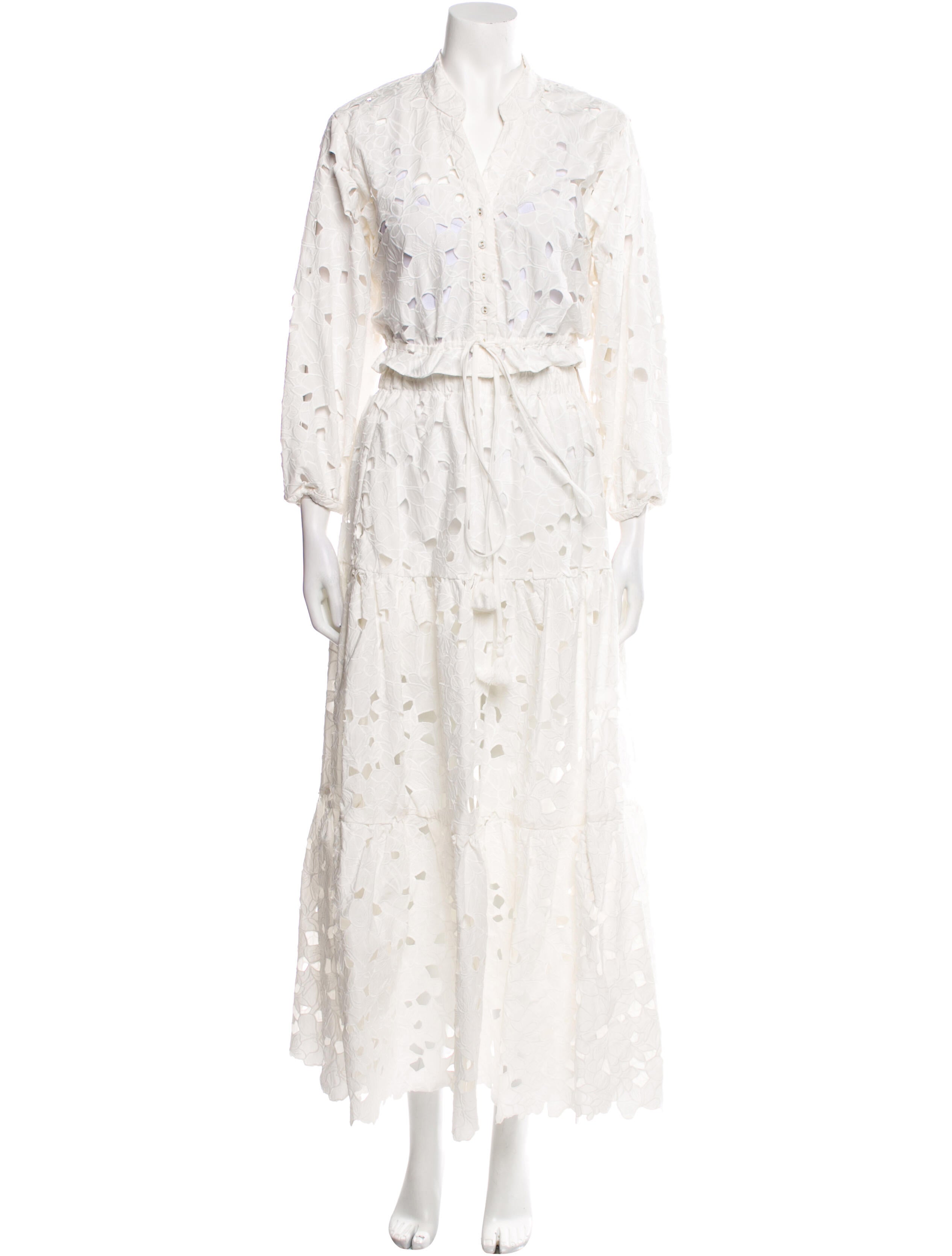 Cara Cara Lace Pattern Skirt Suit w/ Tags