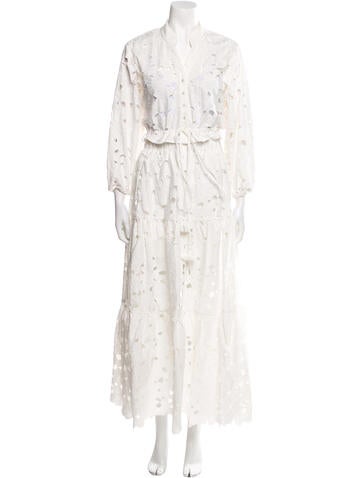 Cara Suits and Sets Lace Pattern Skirt Suit S