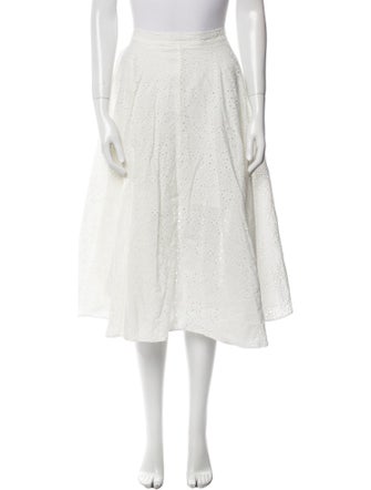 Cara Cara Lace Pattern Midi Length Skirt