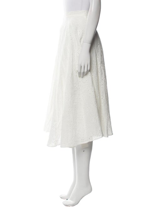 Cara Cara Lace Pattern Midi Length Skirt