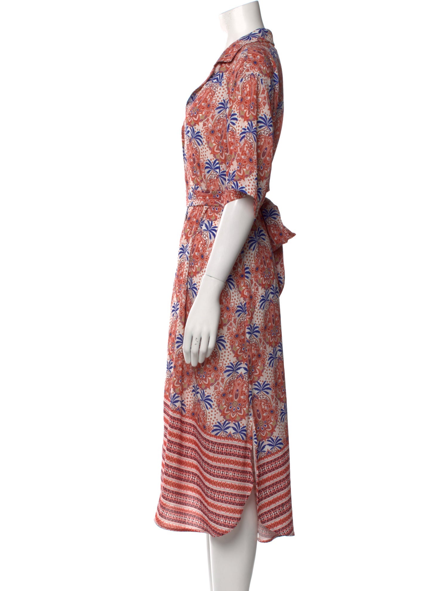 Cara Cara Printed Midi Length Dress