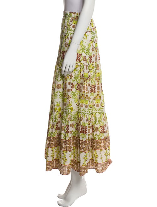 Cara Cara Floral Print Midi Length Skirt