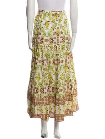 Cara Cara Floral Print Midi Length Skirt