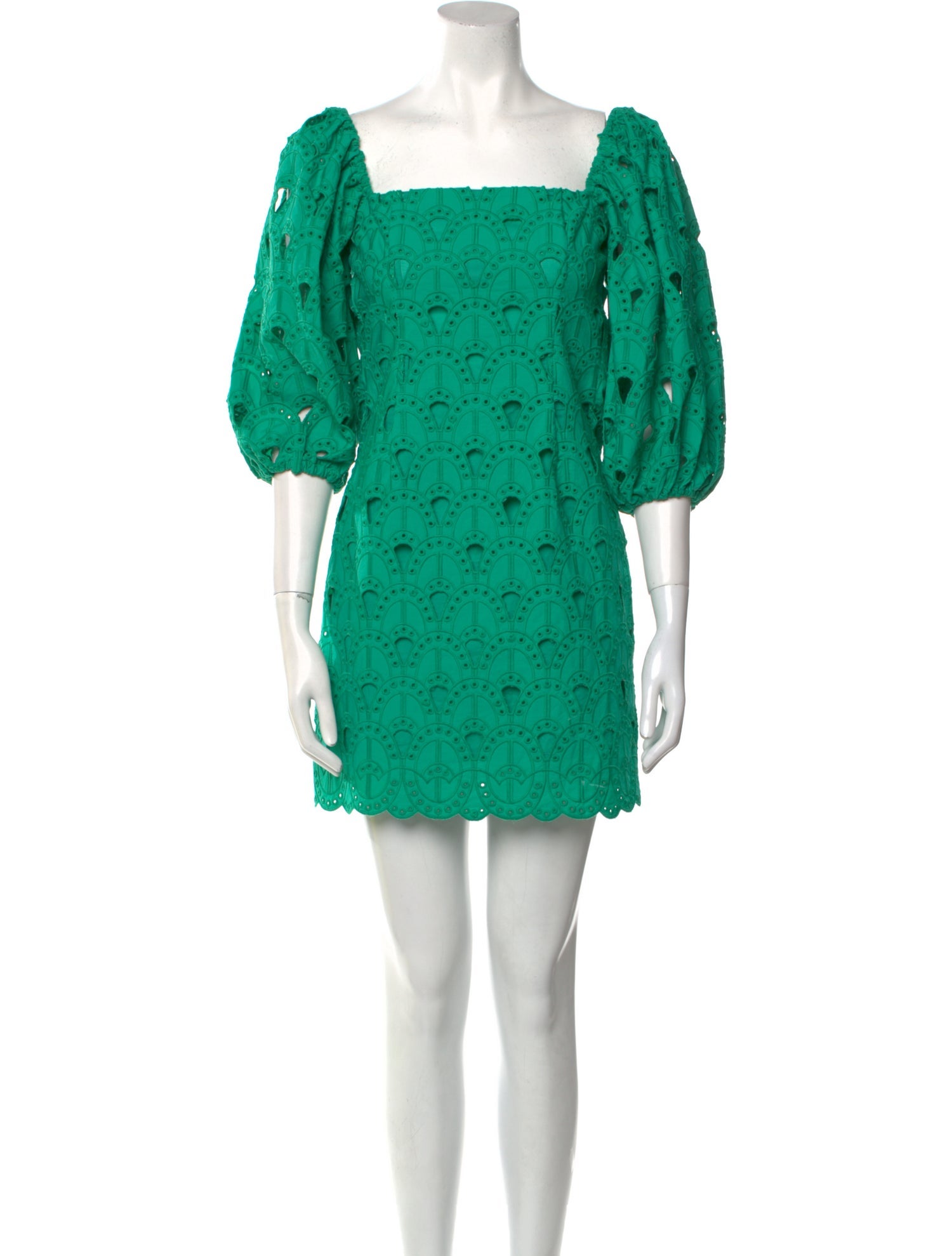Cara Cara Square Neckline Mini Dress