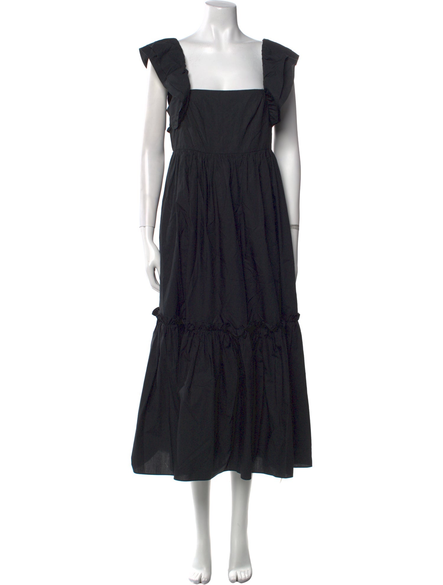 Cara Cara Square Neckline Long Dress