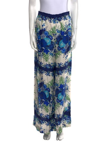 Cara Pants Floral Print Wide Leg S