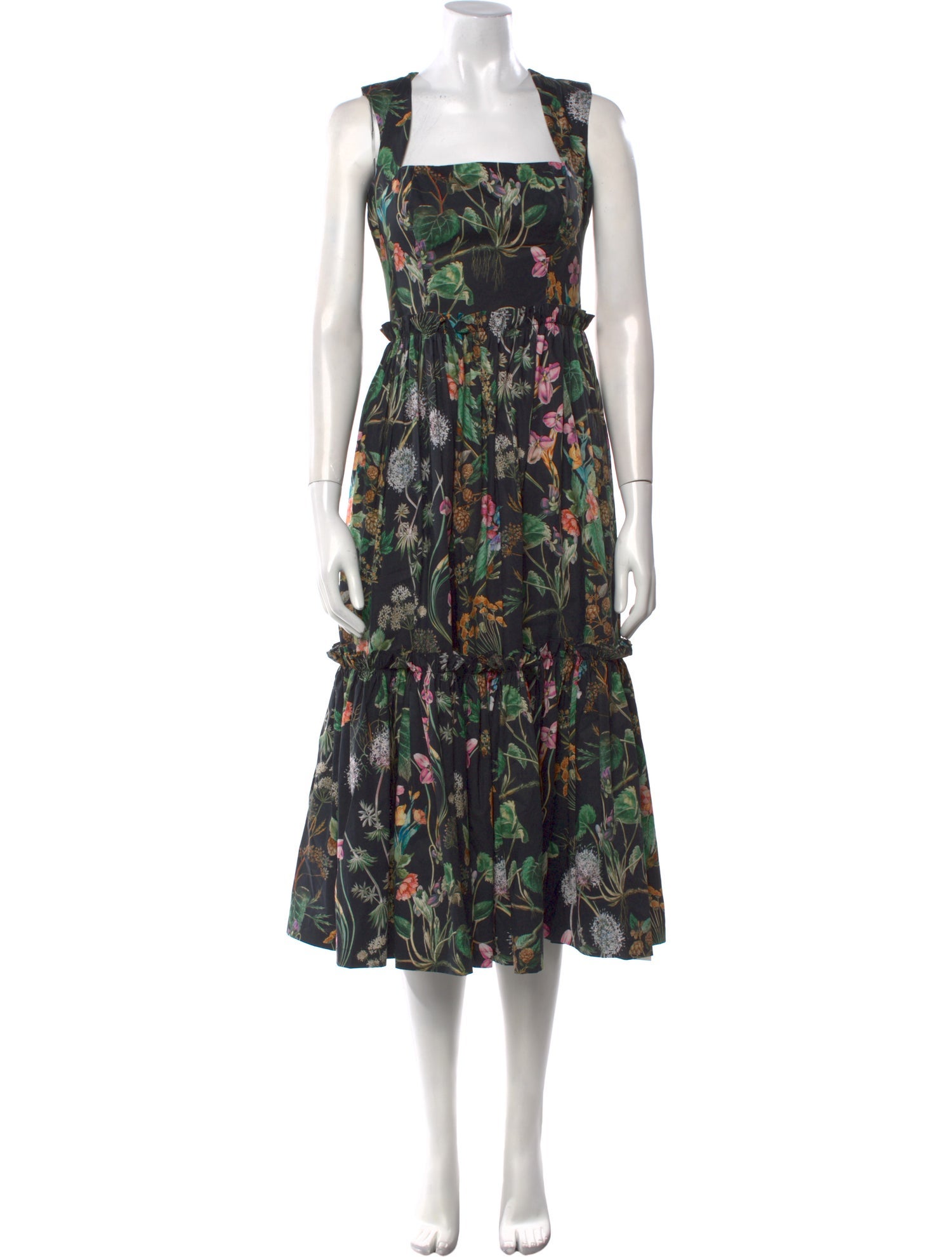 Cara Cara Floral Print Long Dress w/ Tags