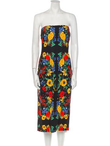 Cara Dresses Floral Print Knee-Length Dress S