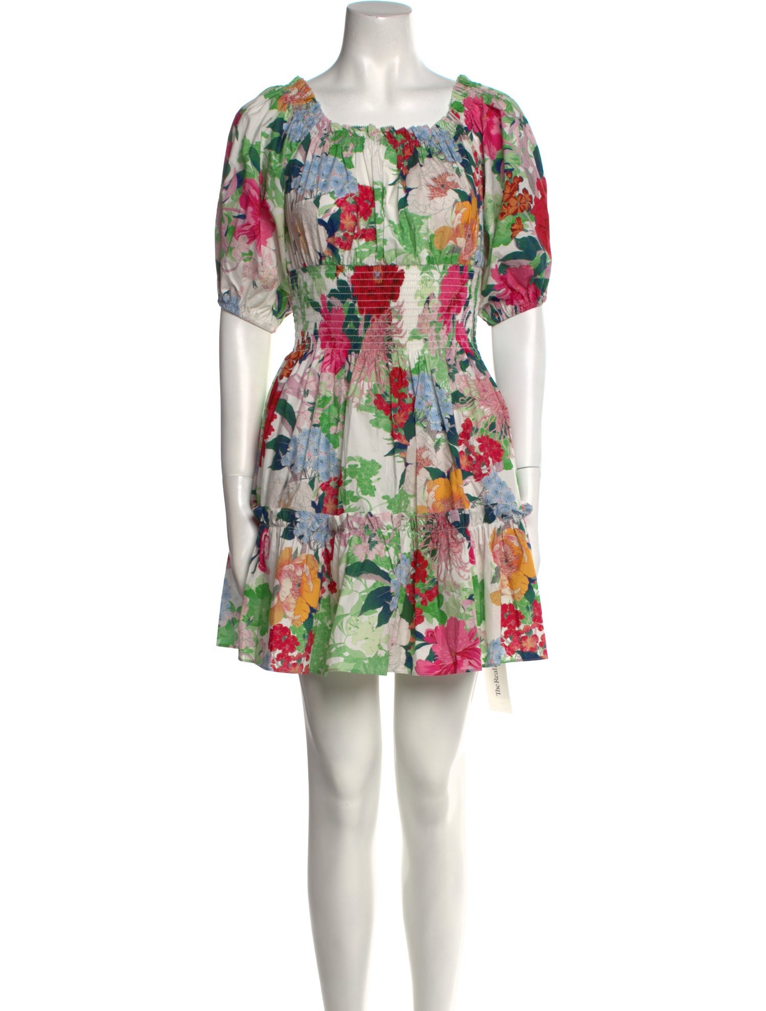 Cara Cara Floral Print Mini Dress