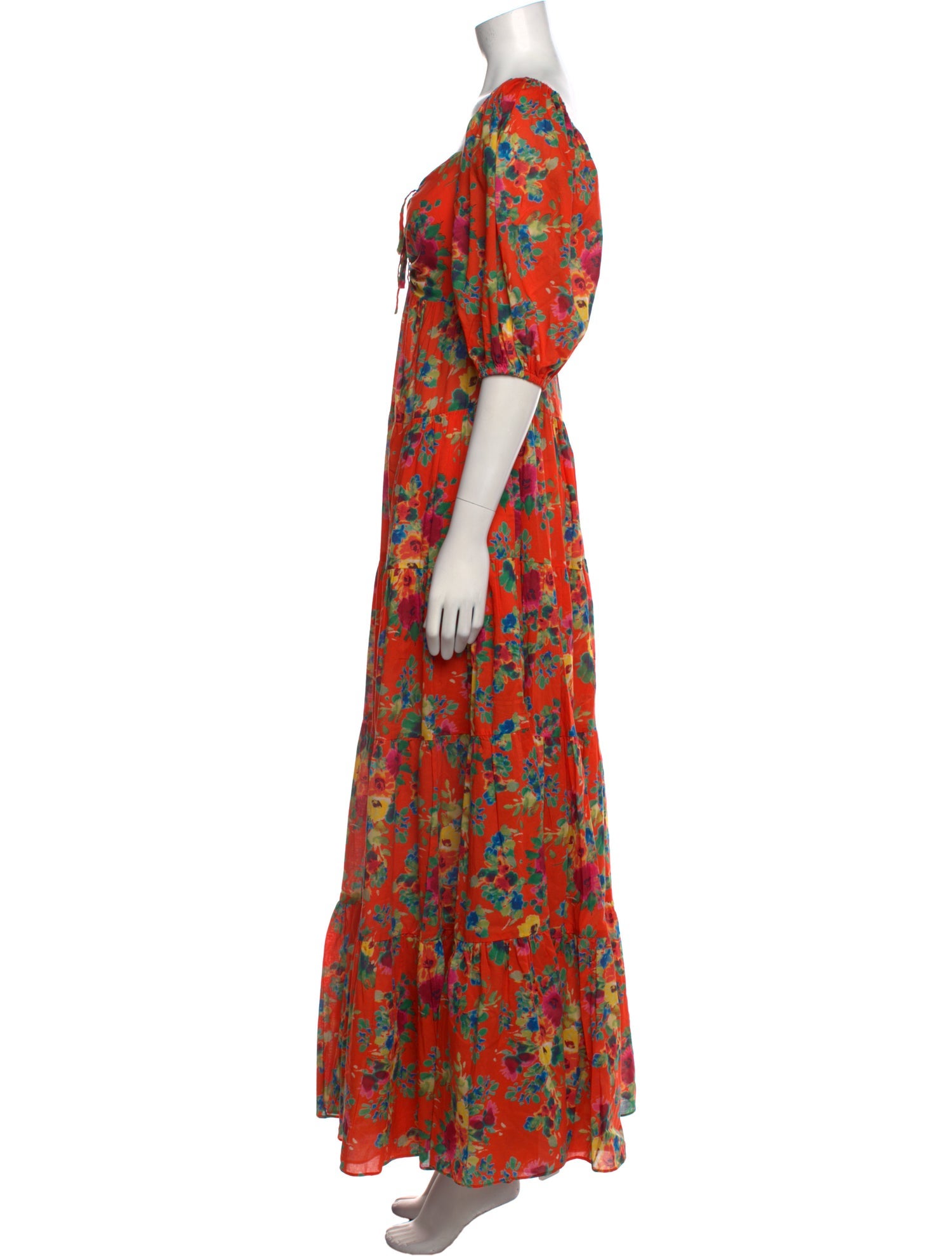 Cara Cara Floral Print Long Dress
