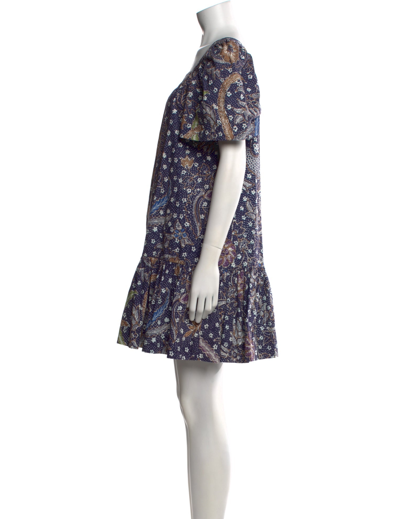 Cara Cara Floral Print Mini Dress